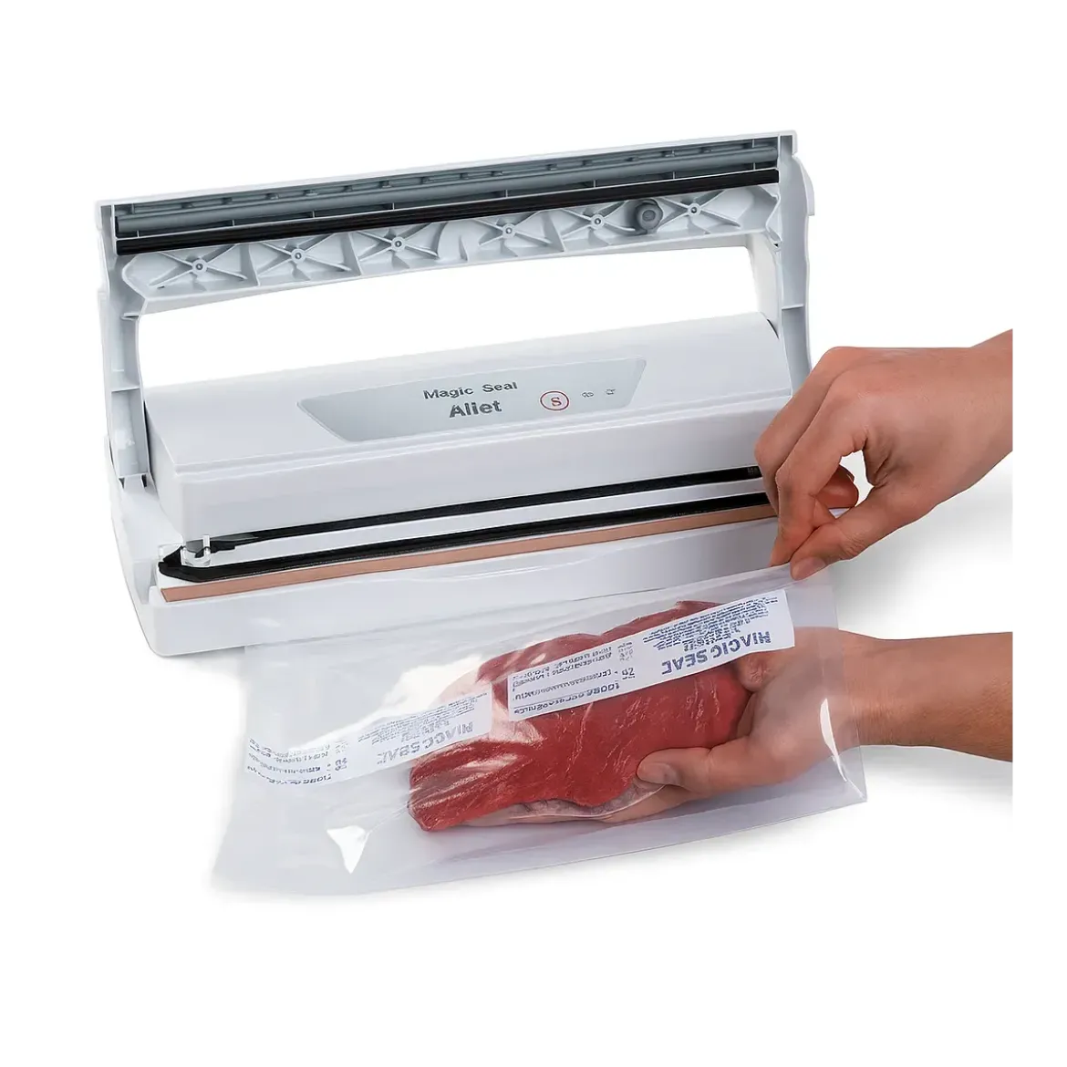 Macchina Sottovuoto 140W ABS Doppio Filtro e Vaschetta Liquidi