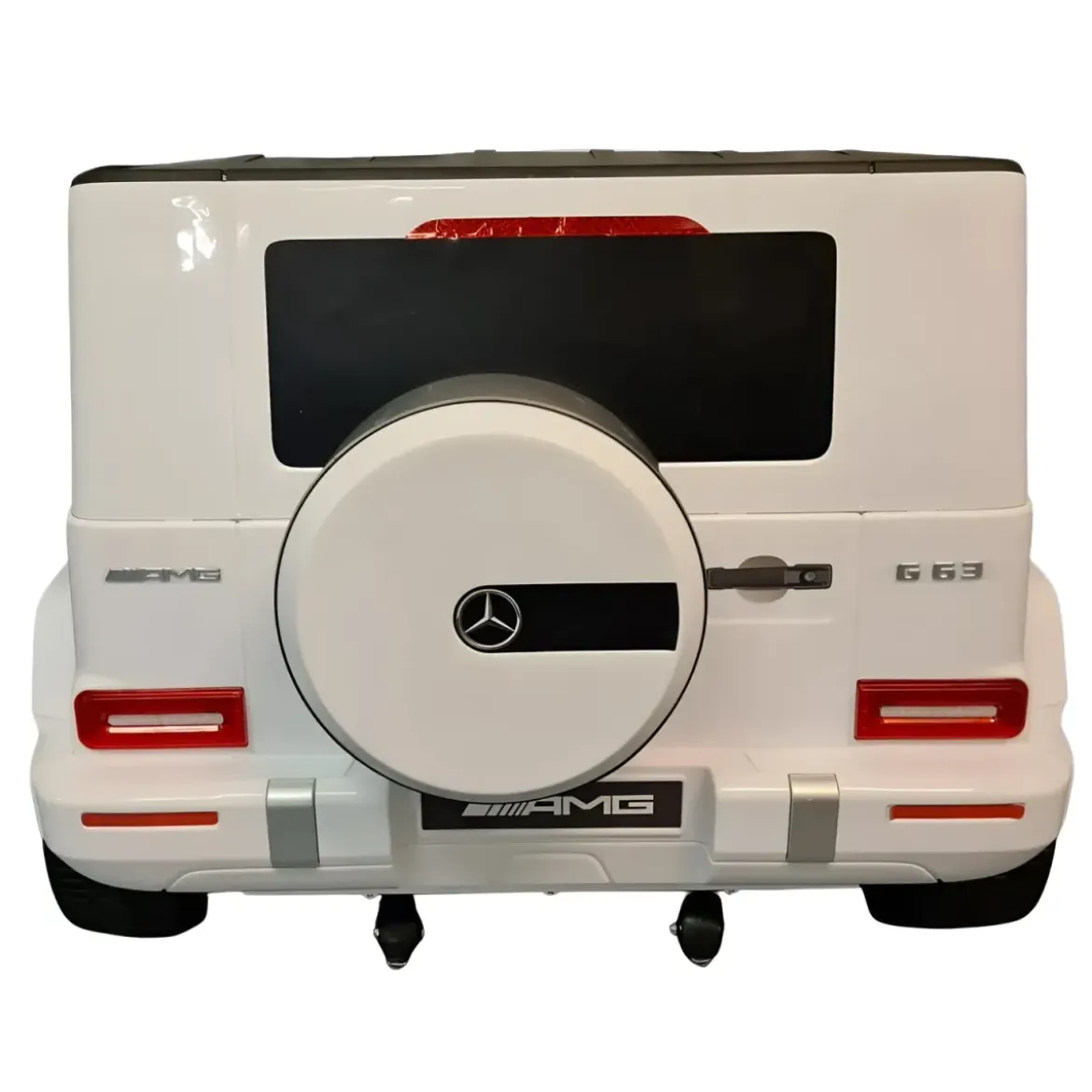 Macchinina per 2 Bambini Auto a Batteria Mercedes G63 AMG 24V Bianca