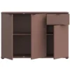 Madia 3 Ante 1 Cassetto Credenza Salvaspazio Terracotta per Soggiorno