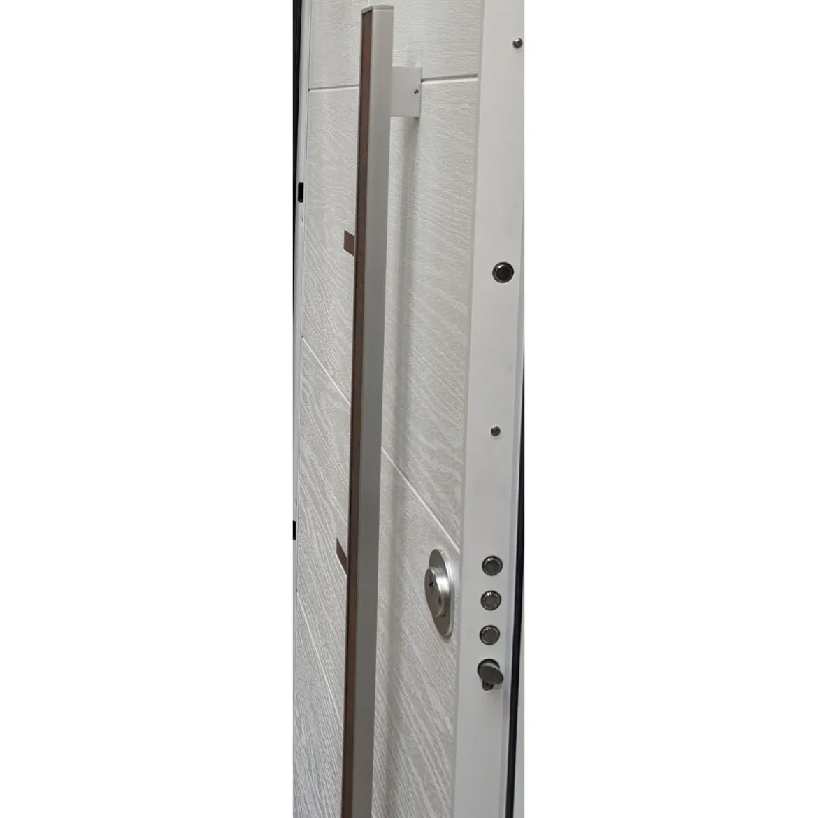 Maniglione 120 cm con Rivestimento Removibile per Porta Blindata da Ingresso