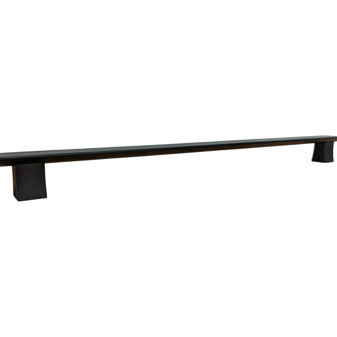 Maniglione Piatto Porta Blindata Nero 50cm Moderno