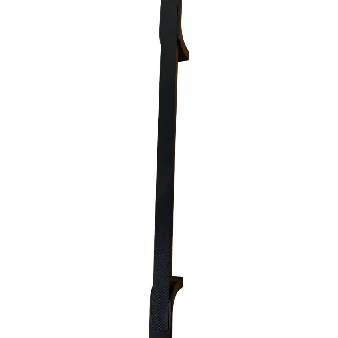 Maniglione Porta Blindata Nero 50cm con Texture Antiscivolo