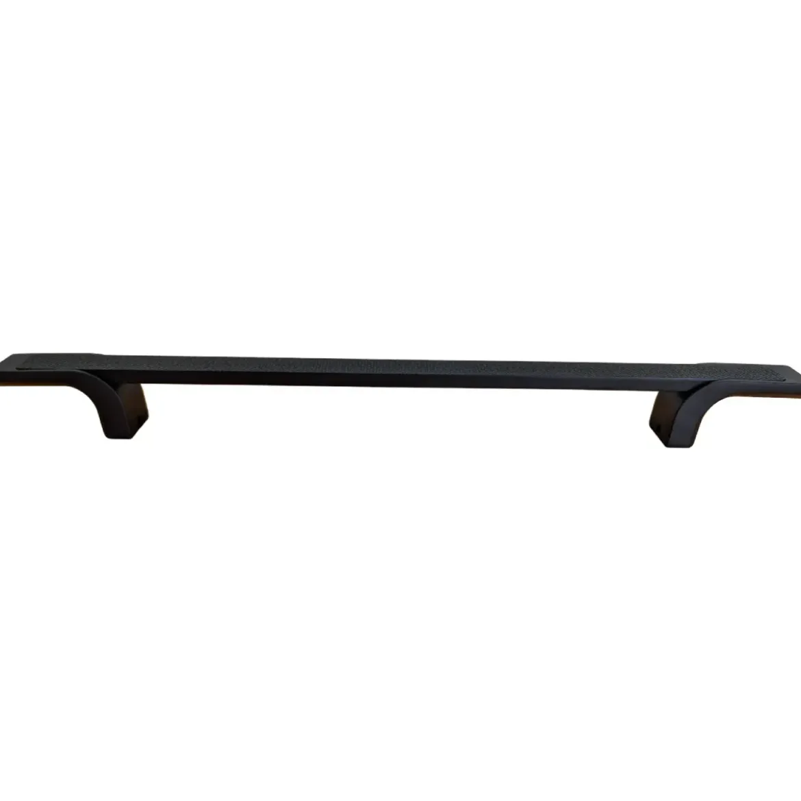 Maniglione Porta Blindata Nero 50cm con Texture Antiscivolo