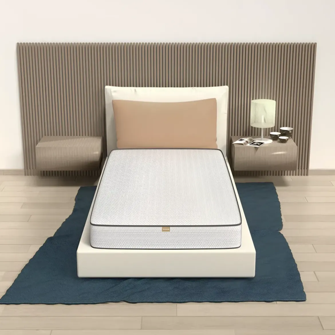 Materasso Waterfoam Singolo 80x190 cm h12 cm Ortopedico Anallergico