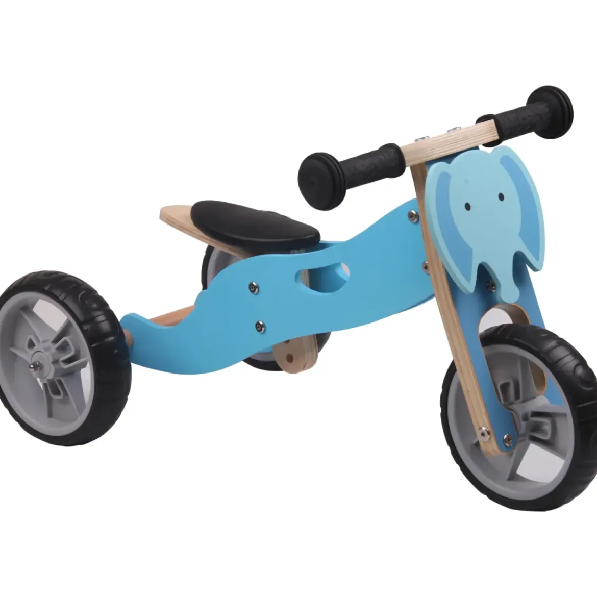 Minibike 2 in 1 Elefante Legno per Bambini 18–36 Mesi Bici Equilibrio