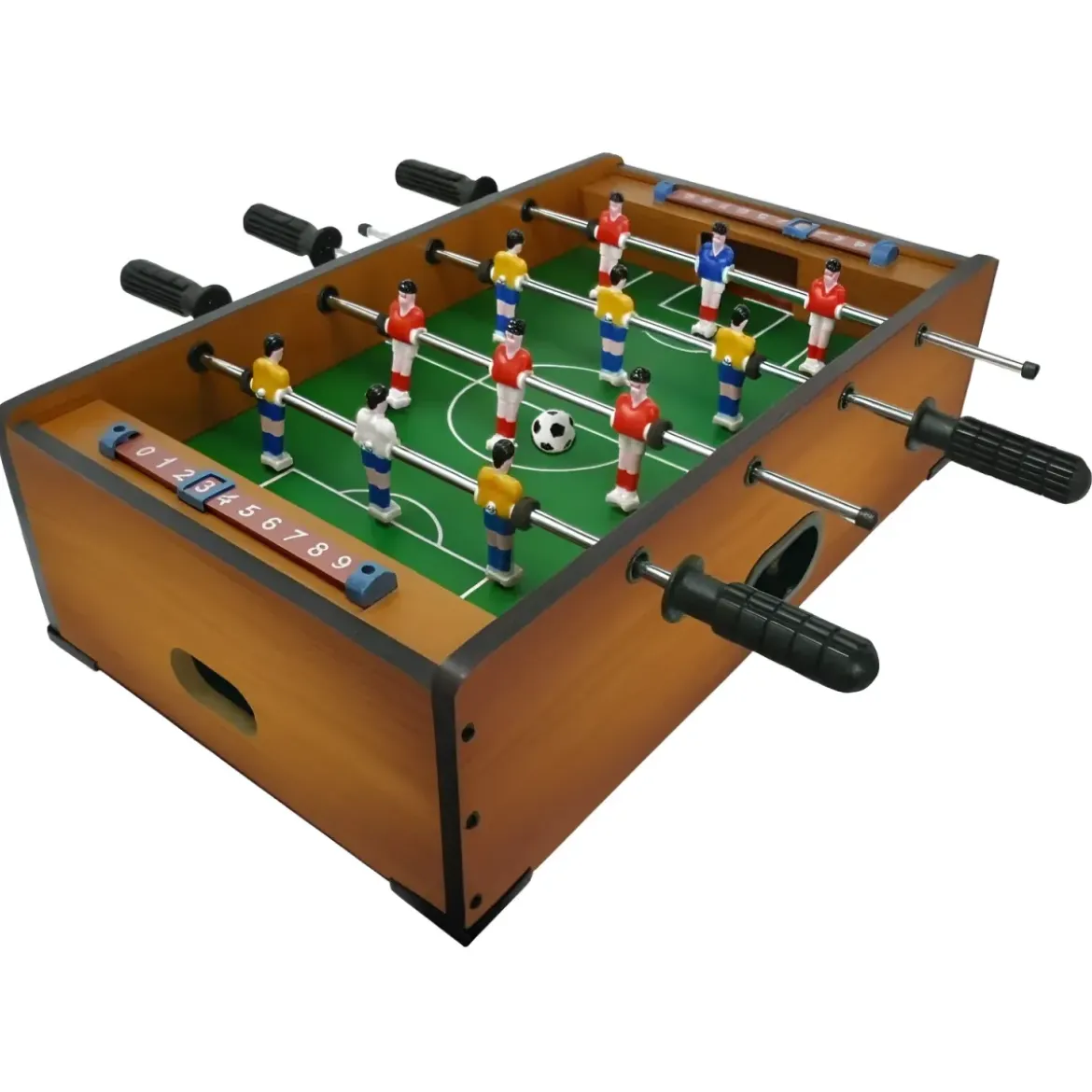 Mini Calcetto Biliardino Biliardo da Tavolo Stecche Palline Aste Calcio Balilla