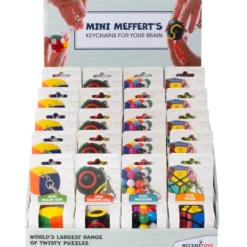 Mini Rompicapo Portachiavi 20 Pezzi con Espositore da Banco