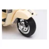 Mini Vespa Piaggio Crema Elettrica per Bambini Batteria 6 V