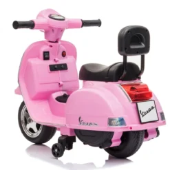 Mini Vespa Piaggio Rosa Elettrica per Bambini Batteria 6 V
