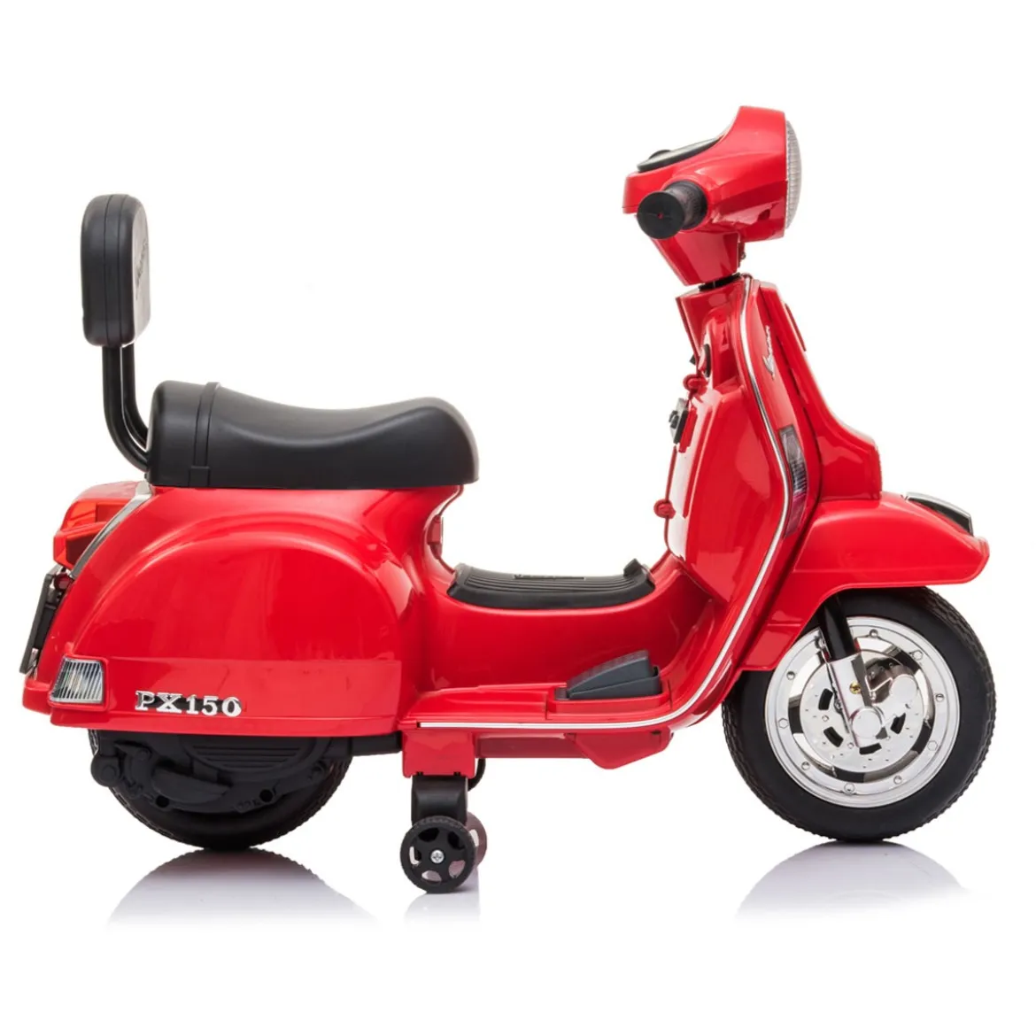 Mini Vespa Piaggio Rossa Elettrica per Bambini Batteria 6 V