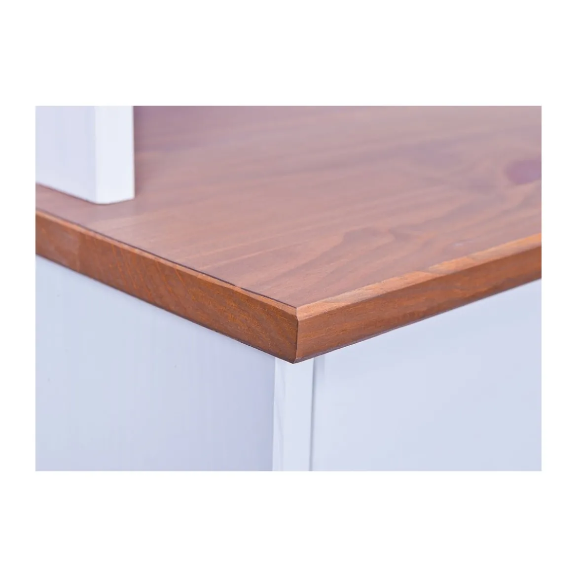 Mobile 2 Ante con Cassetti Bianca Credenza Alta Vetrina Ingresso Moderna Legno