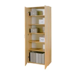 Mobile 2 Ante Rovere con Ripiani Scarpiera Armadio Ufficio Multiuso Camera Letto