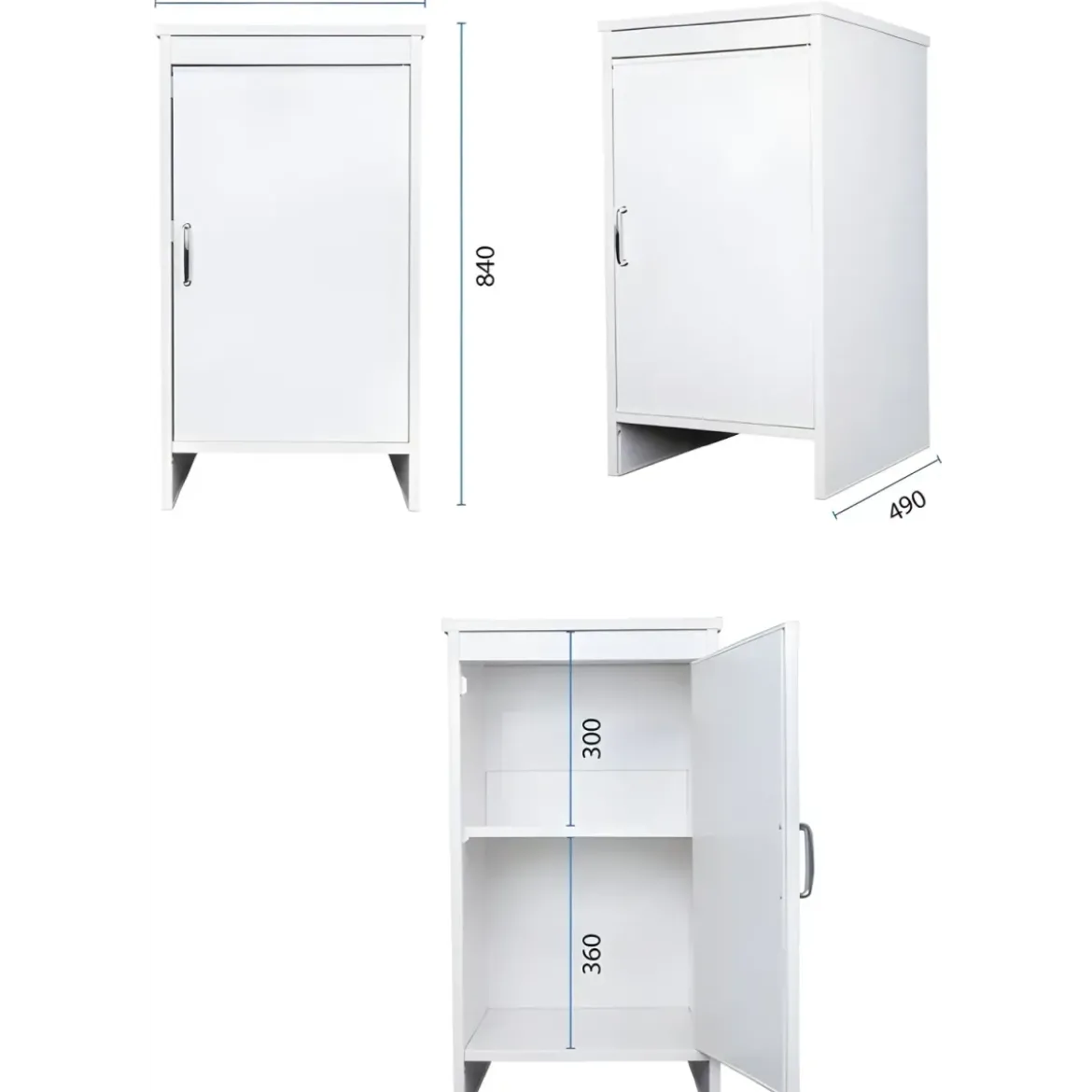 Mobile Lavatoio 45x50x85 Pensile 45x34x52 Colonna 45x50x182 cm