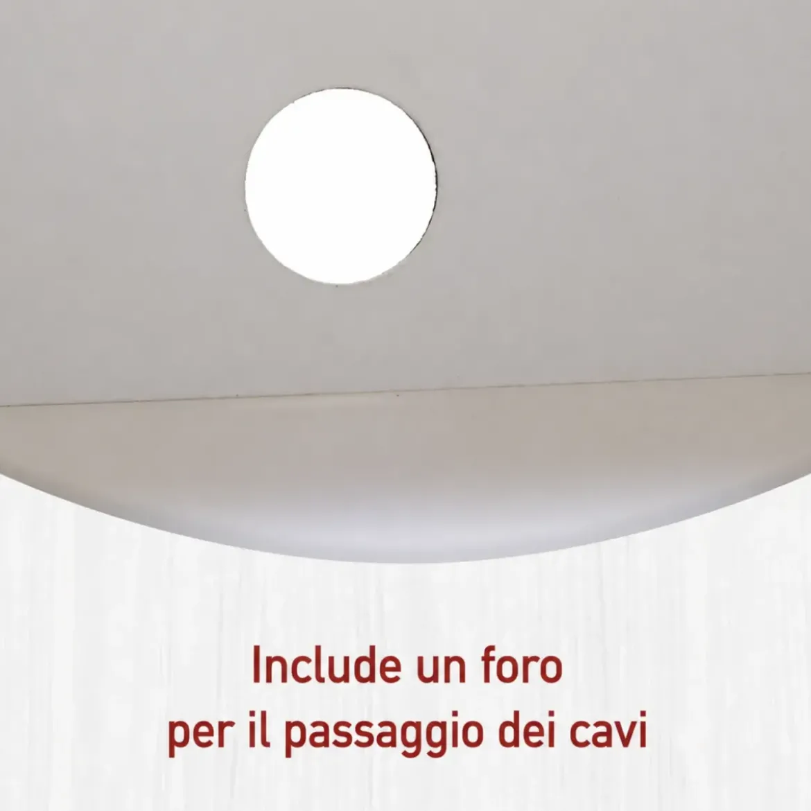 Mobile Porta Tv da Pavimento Bianco 3 Cassetti Vani a Giorno Soggiorno