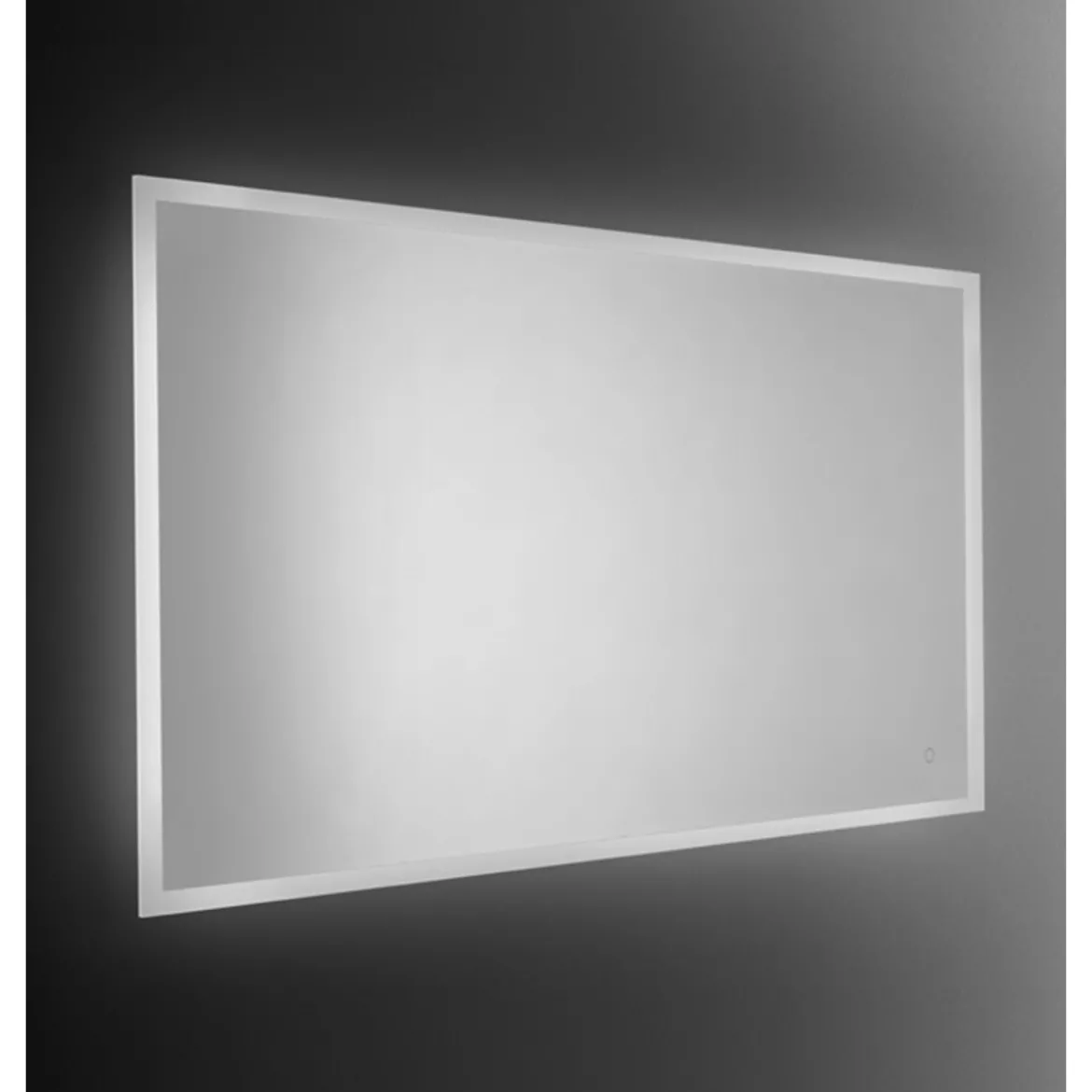 Moderno Specchio da Bagno con Illuminazione a Led Rettangolare 100x70