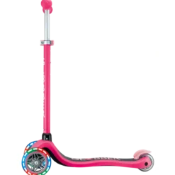 Monopattino a 3 Ruote per Bambini Fucsia Manubrio Regolabile 50kg