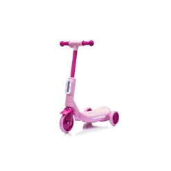 Monopattino Elettrico per Bambini Rosa Deluxe con Protezioni