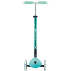 Monopattino per Bambini a 3 Ruote Verde Menta Ruote LED Regolabile