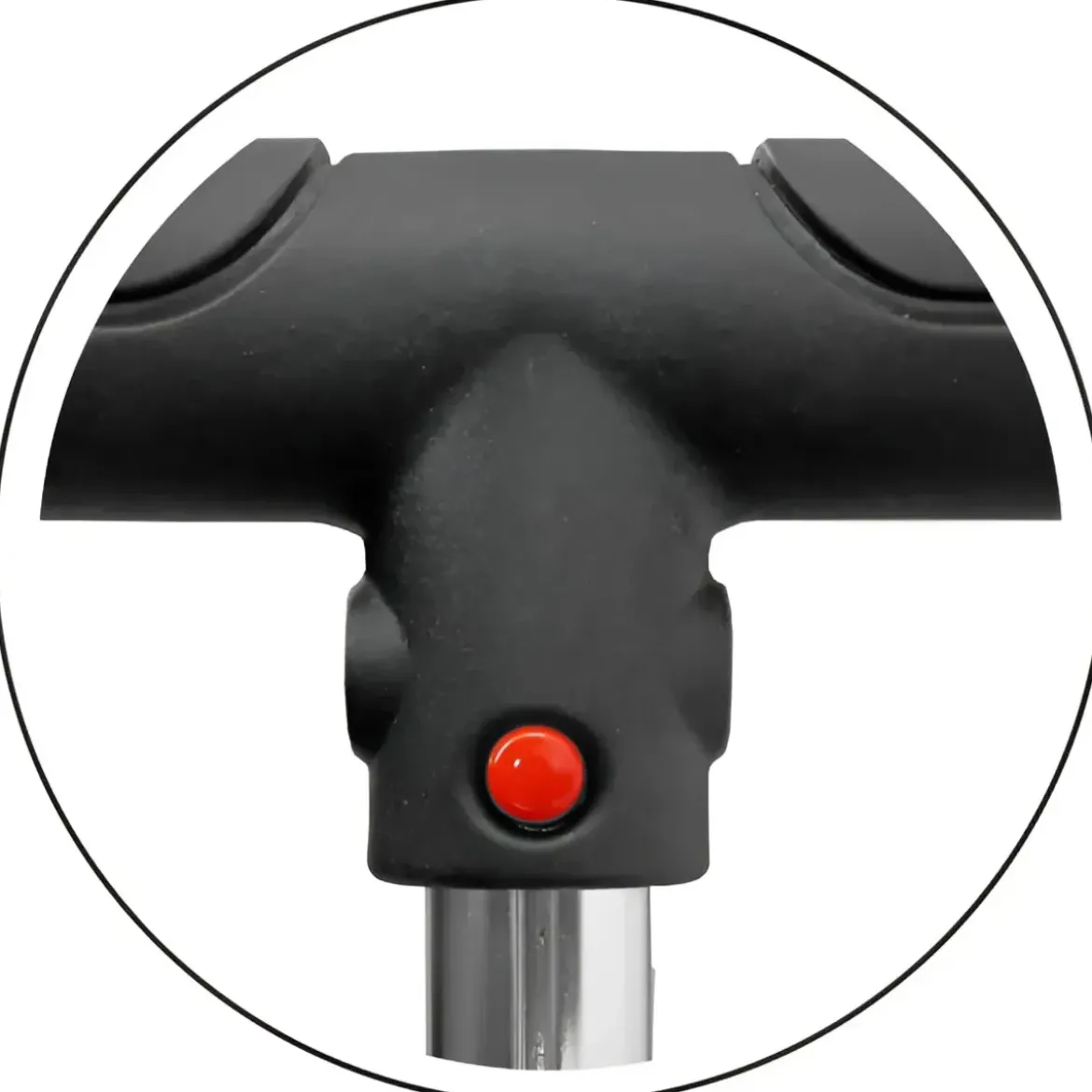 Monopattino per Bambini Pieghevole 3 Ruote Luminose LED Nero 50kg