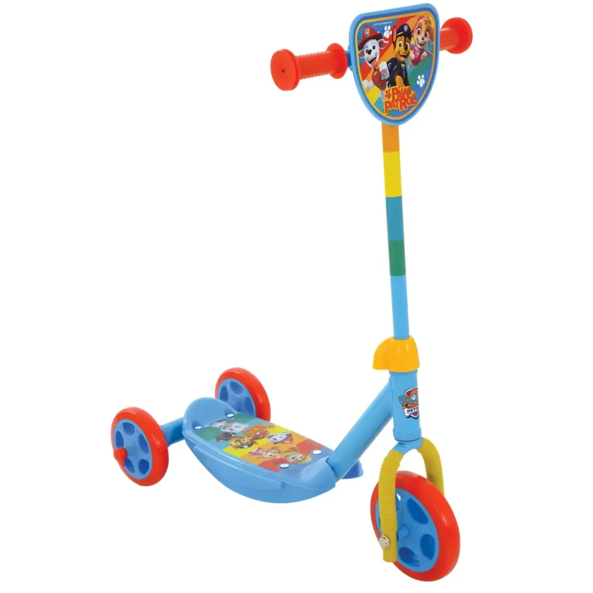 Monopattino per Bambini 3 Ruote Paw Patrol Manubrio Regolabile