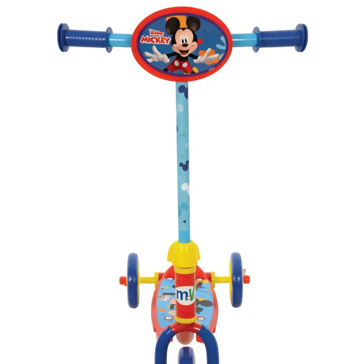 Monopattino per Bambini 3 Ruote Topolino Disney Manubrio Regolabile