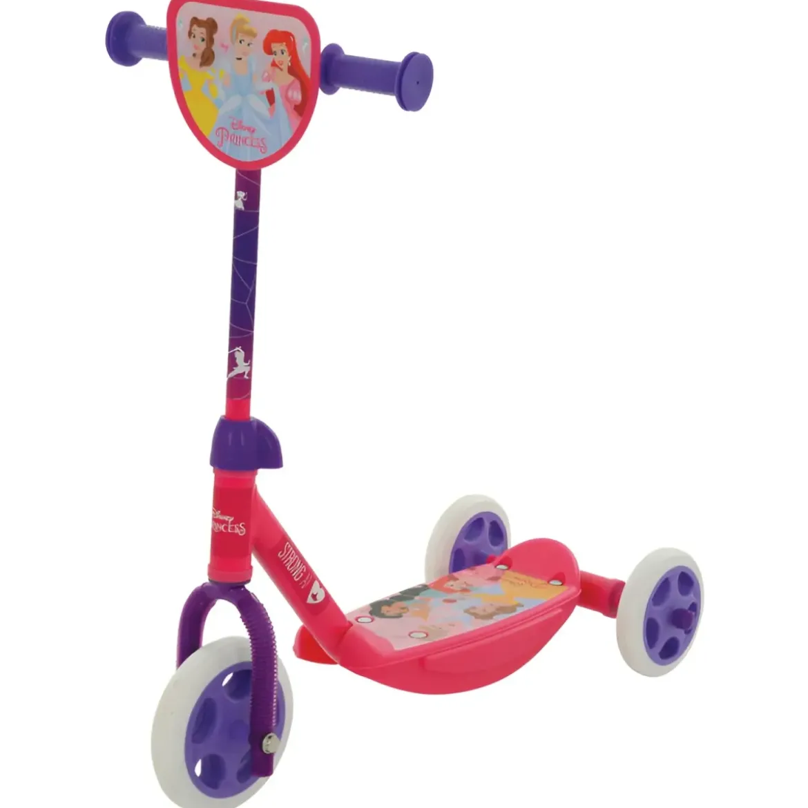 Monopattino per Bambini 3 Ruote Principesse Disney Manubrio Regolabile