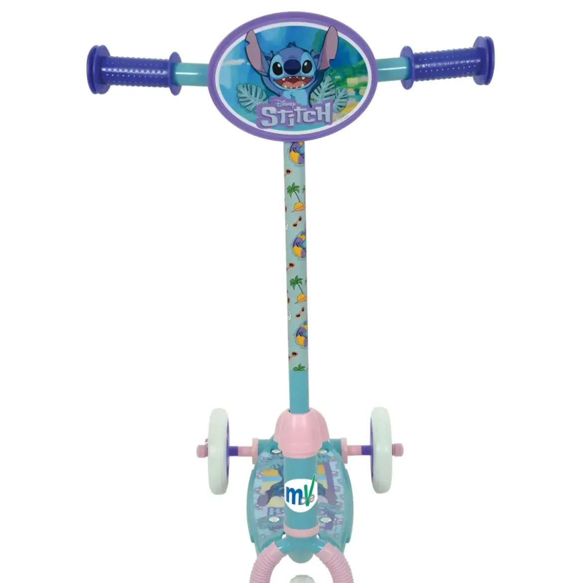 Monopattino per Bambini 3 Ruote Stitch Disney Manubrio Regolabile