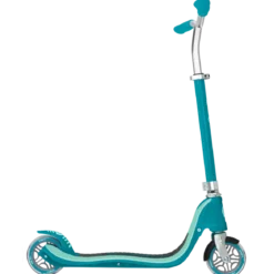Monopattino Regolabile Bambini 6+ a 2 Ruote 100 kg Verde Acqua Robusto