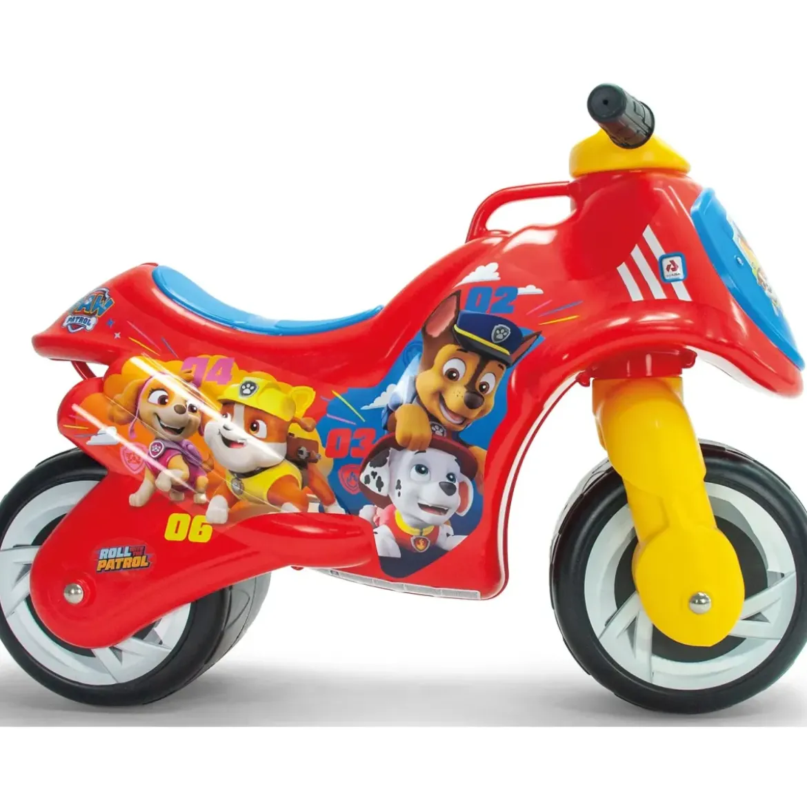 Moto Cavalcabile per Bambini Paw Patrol Disney Rosso Massimo 30 kg
