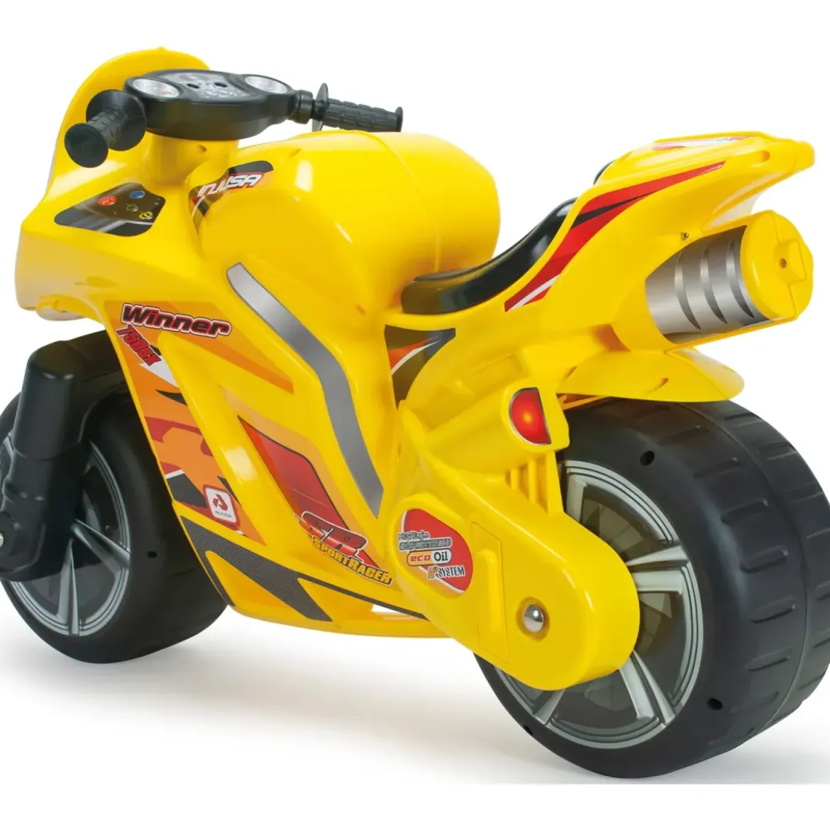 Moto Cavalcabile per Bambini Giallo Scooter XL Sportivo Winner