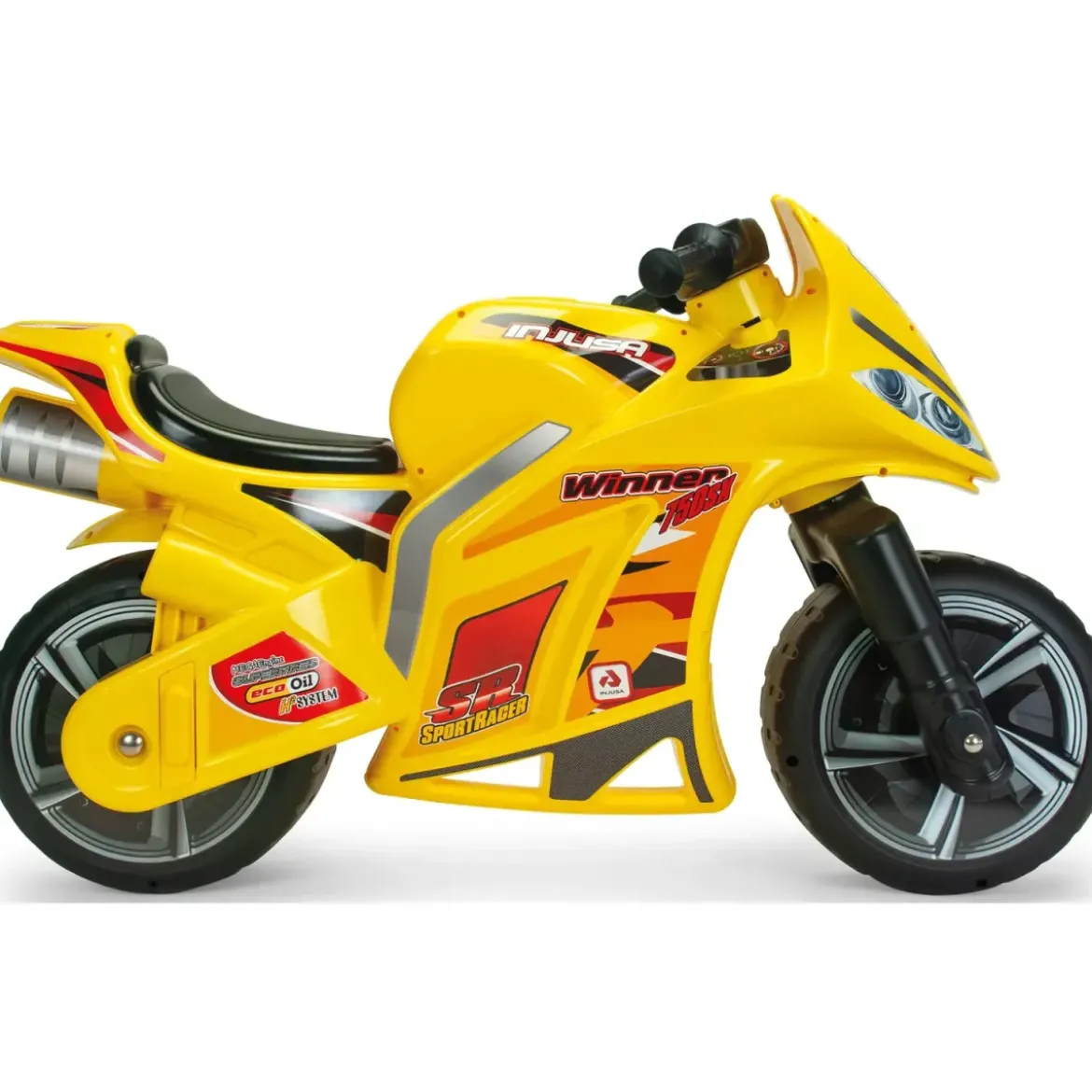 Moto Cavalcabile per Bambini Giallo Scooter XL Sportivo Winner