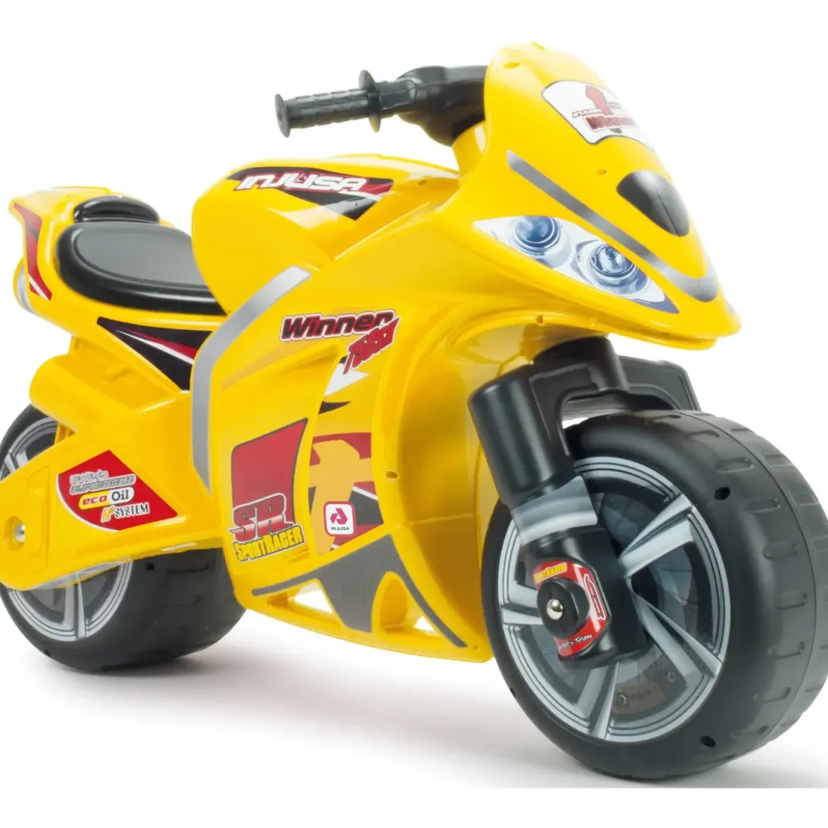 Moto Cavalcabile per Bambini Giallo Scooter XL Sportivo Winner