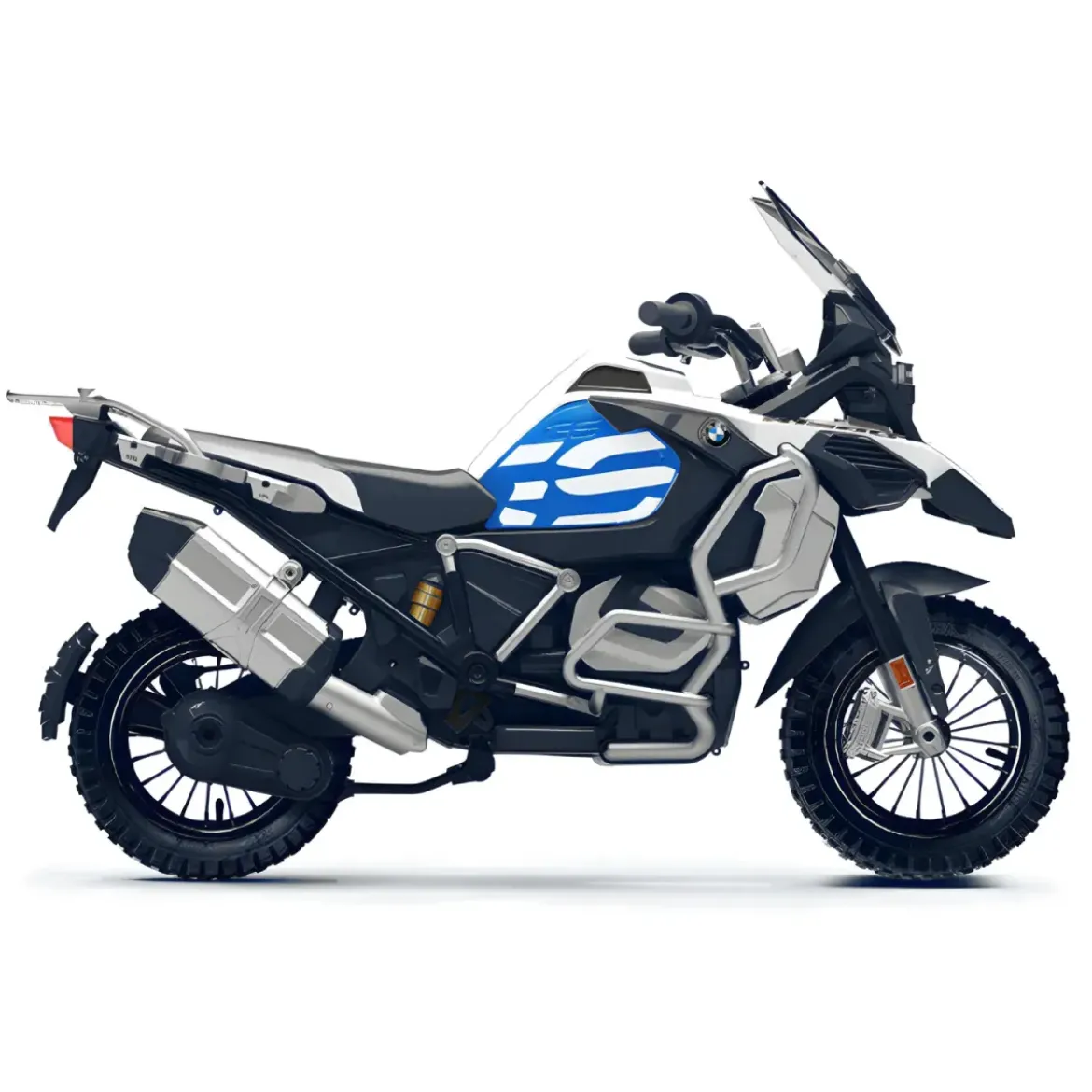 Moto Elettrica Bambini 24V BMW R1250 GS Adventure Ruote Gonfiabili