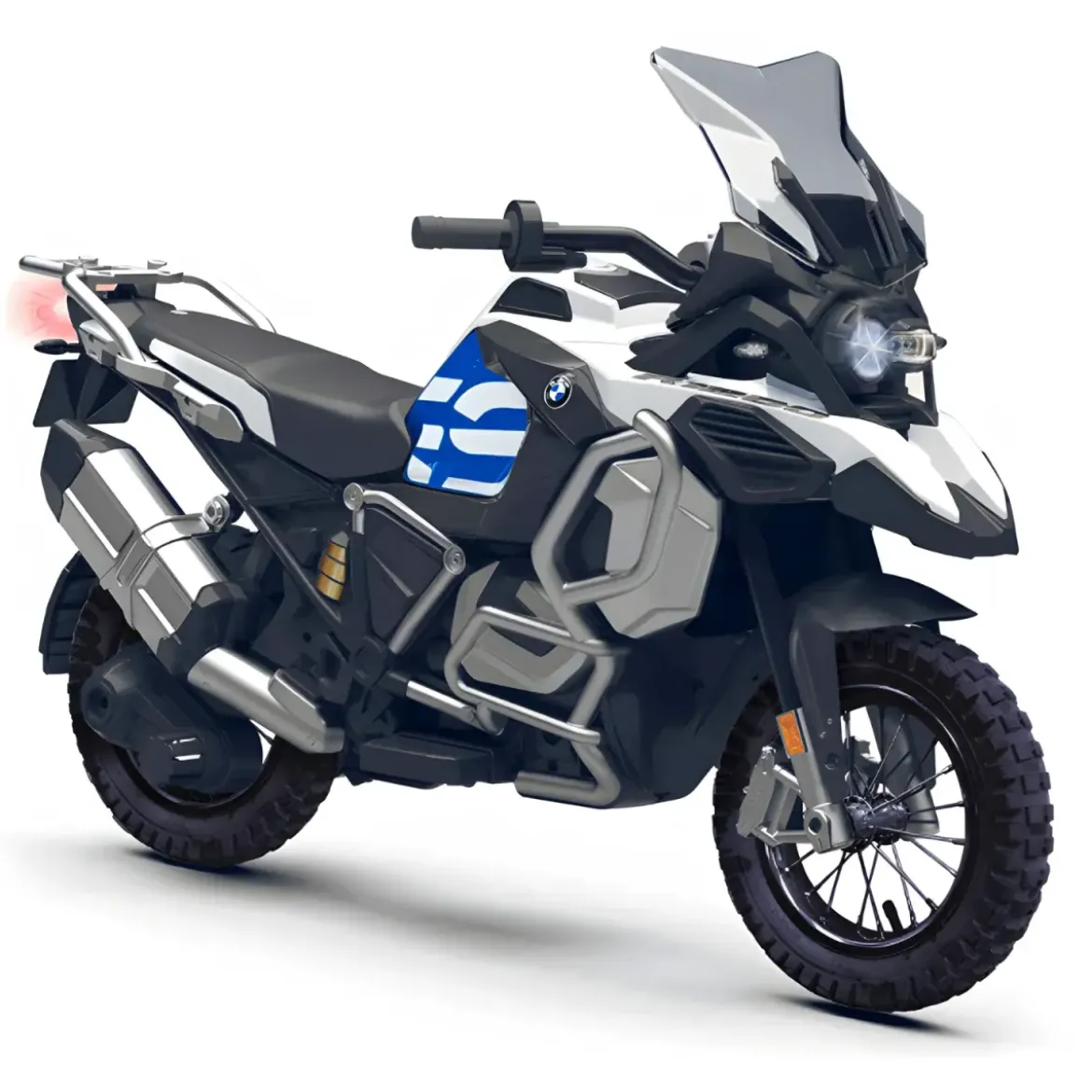Moto Elettrica Bambini 24V BMW R1250 GS Adventure Ruote Gonfiabili