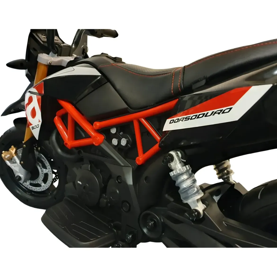 Moto Elettrica per Bambini Aprilia Scooter Dorsoduro a Batteria 12 V