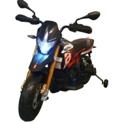 Moto Elettrica per Bambini Aprilia Scooter Dorsoduro a Batteria 12 V