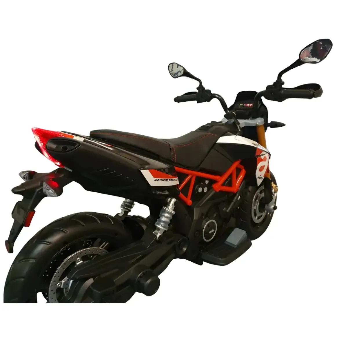 Moto Elettrica per Bambini Aprilia Scooter Dorsoduro a Batteria 12 V