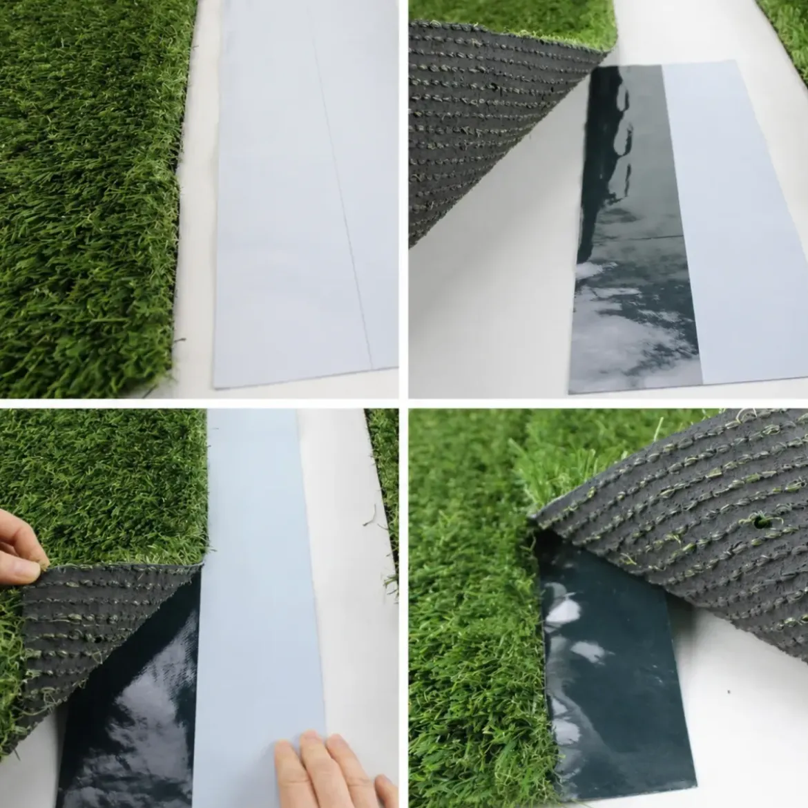 Nastro di Giunzione Autoadesivo Verde per Prato Sintetico 500x15 cm