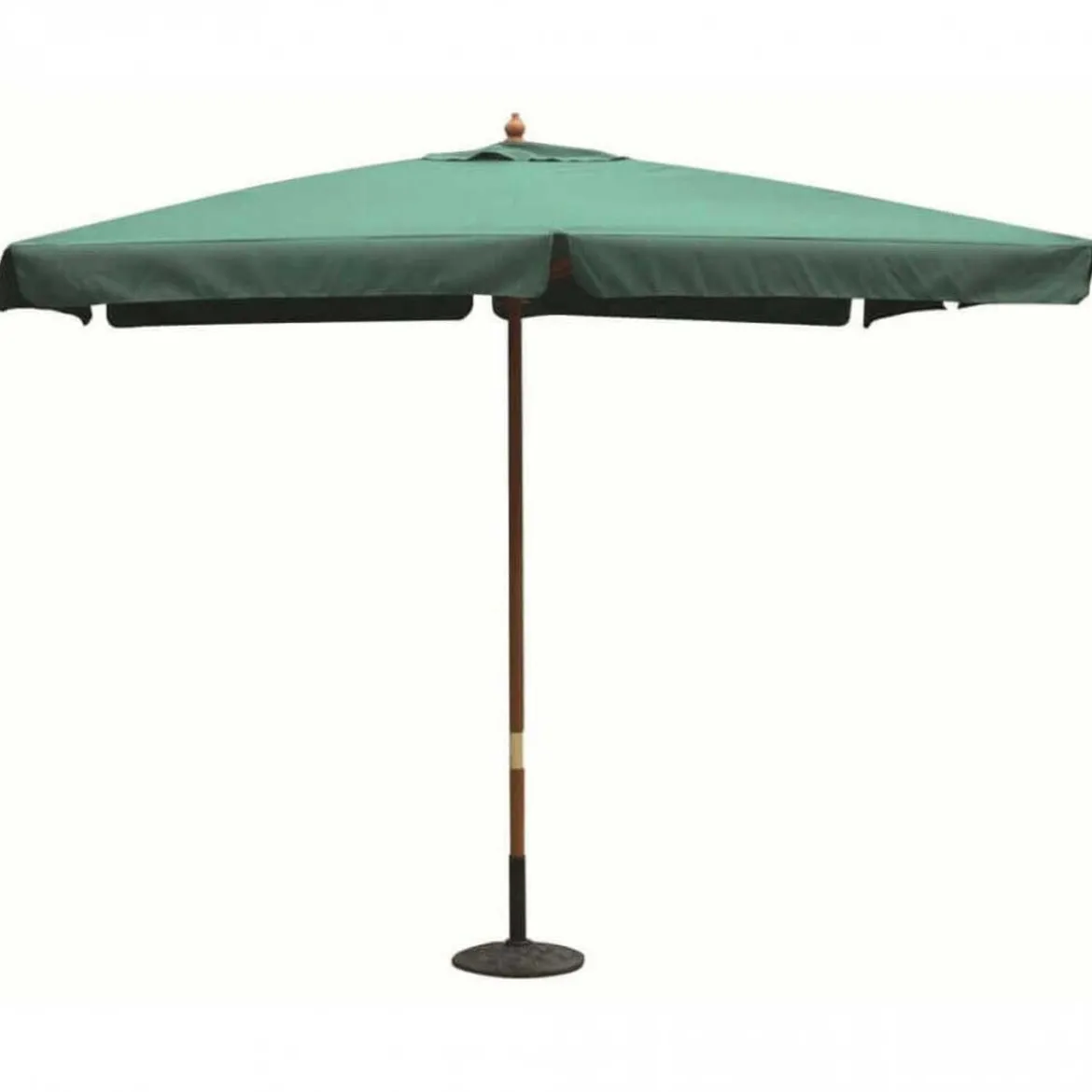 Ombrellone Rettangolare 2x3 Mt Tavolo Terrazzo Estate Giardino Verde Ombra