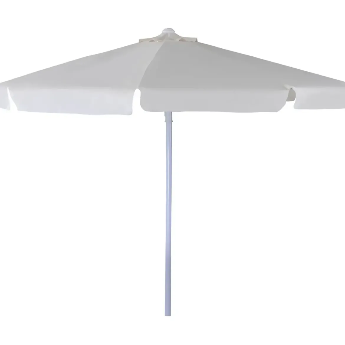 Ombrellone Tondo 300cm Ecru Struttura in Metallo
