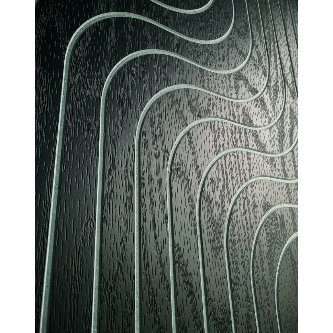 Pannello Flux per Porta Blindata in Vetroresina Grigio Architetto Simone Micheli