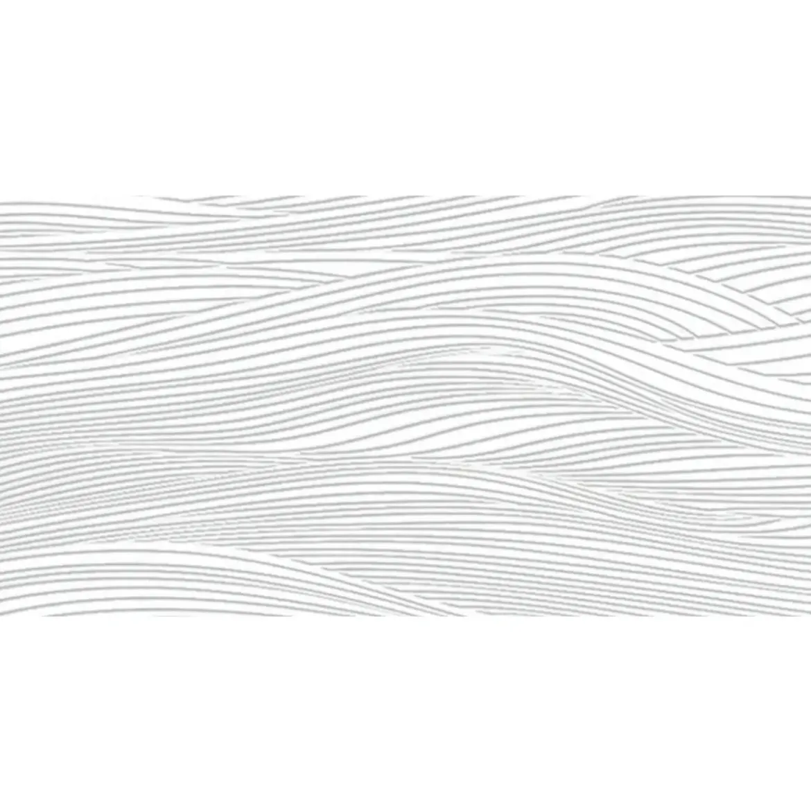 Pannello per Porta Blindata Alluminio Bianco Effetto Onde 90x210 cm
