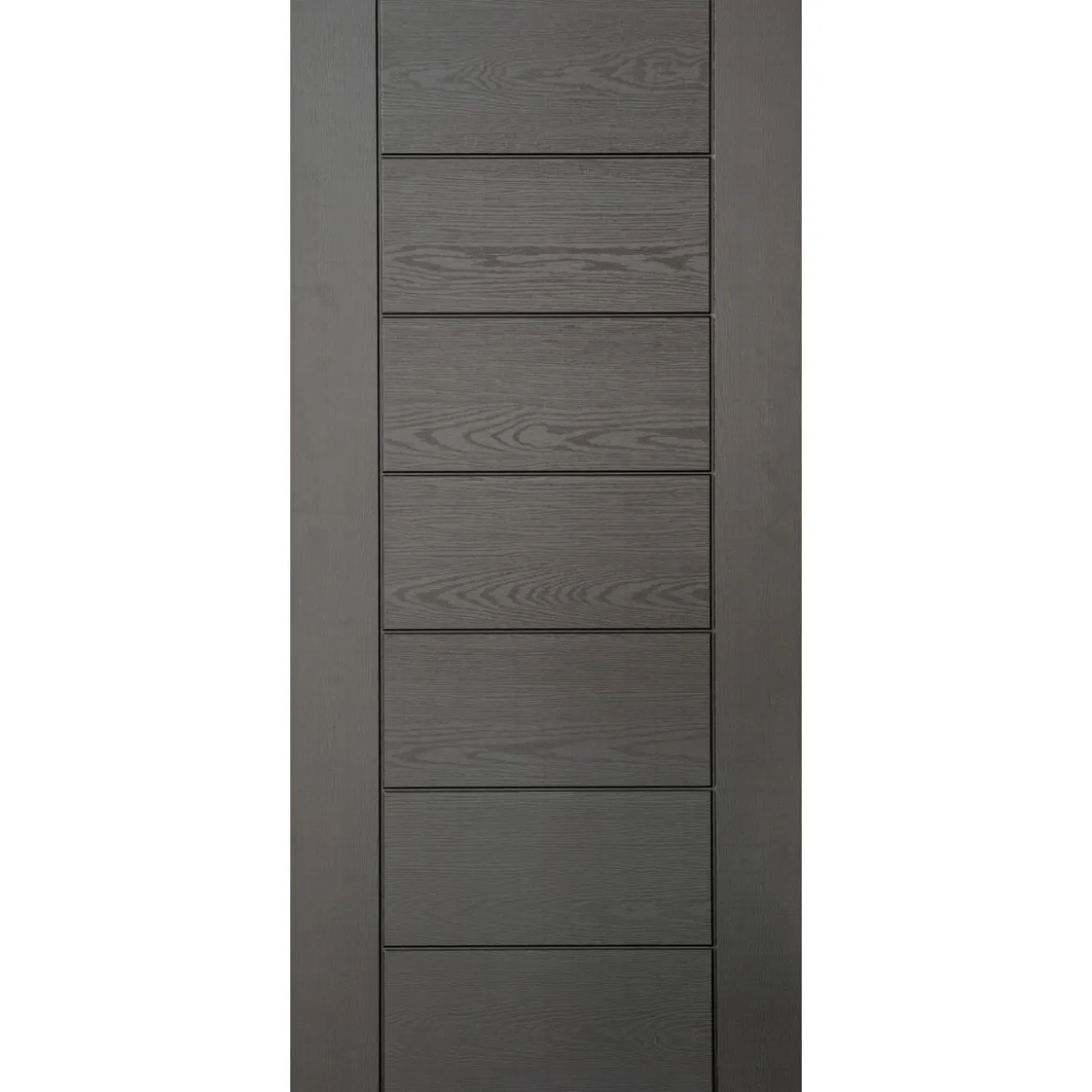 Pannello per Porta Blindata in Vetroresina da Esterno Helios Grigio 90x210