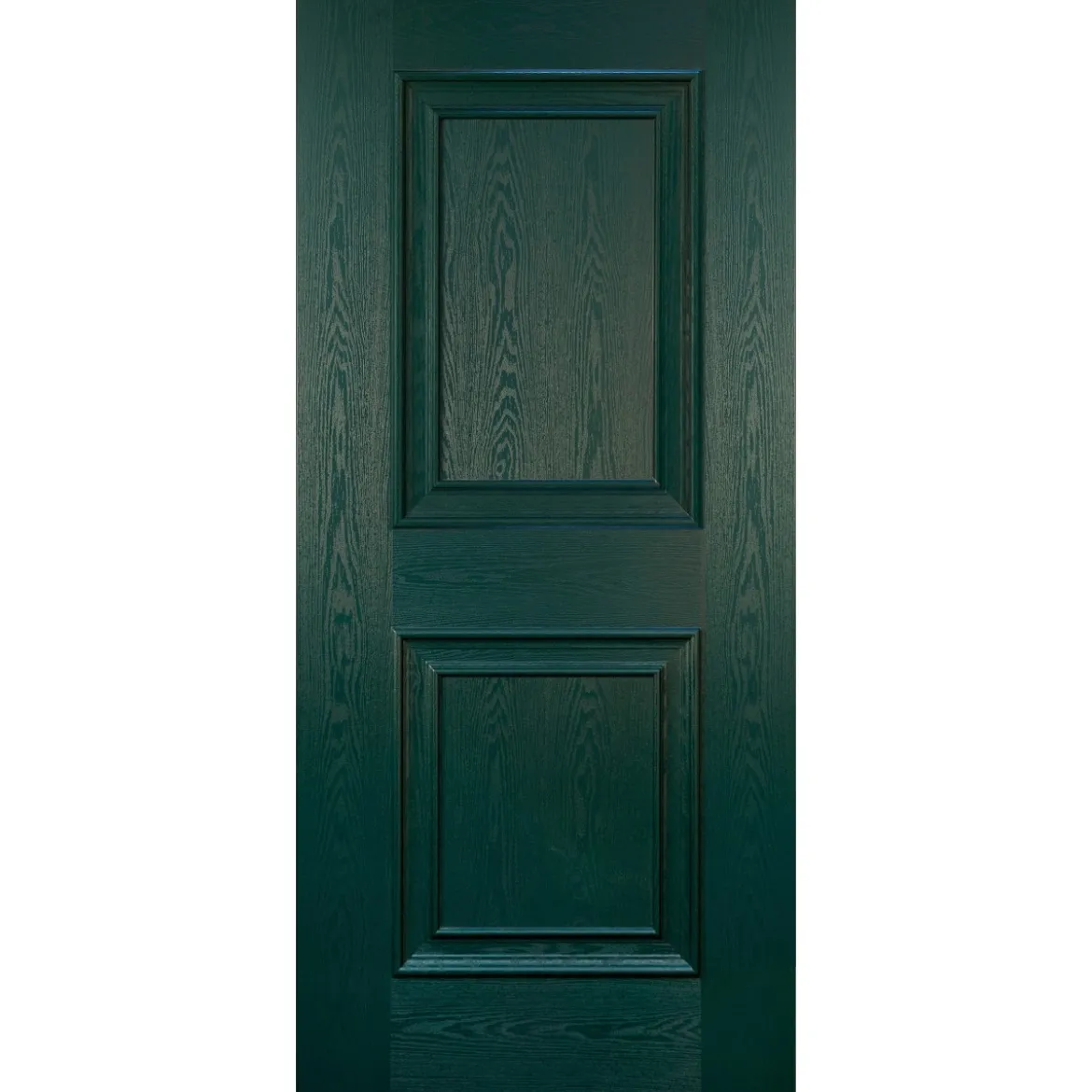 Pannello per Portone Blindato in Vetroresina da Esterno Verde 90x210 due Bugne