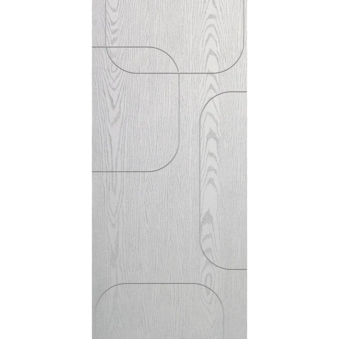 Pannello Squares per Porta Blindata Simone Micheli Architect Pantografato Bianco