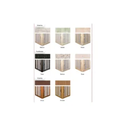Parete Box Doccia Vasca da Bagno in PVC Nicchia a Soffietto Sopravasca un Lato