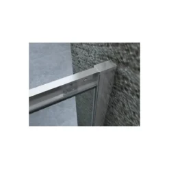 Parete Sopravasca 2 lato 6 mm Scorrevole in Cristallo Box Vasca da Bagno Doccia