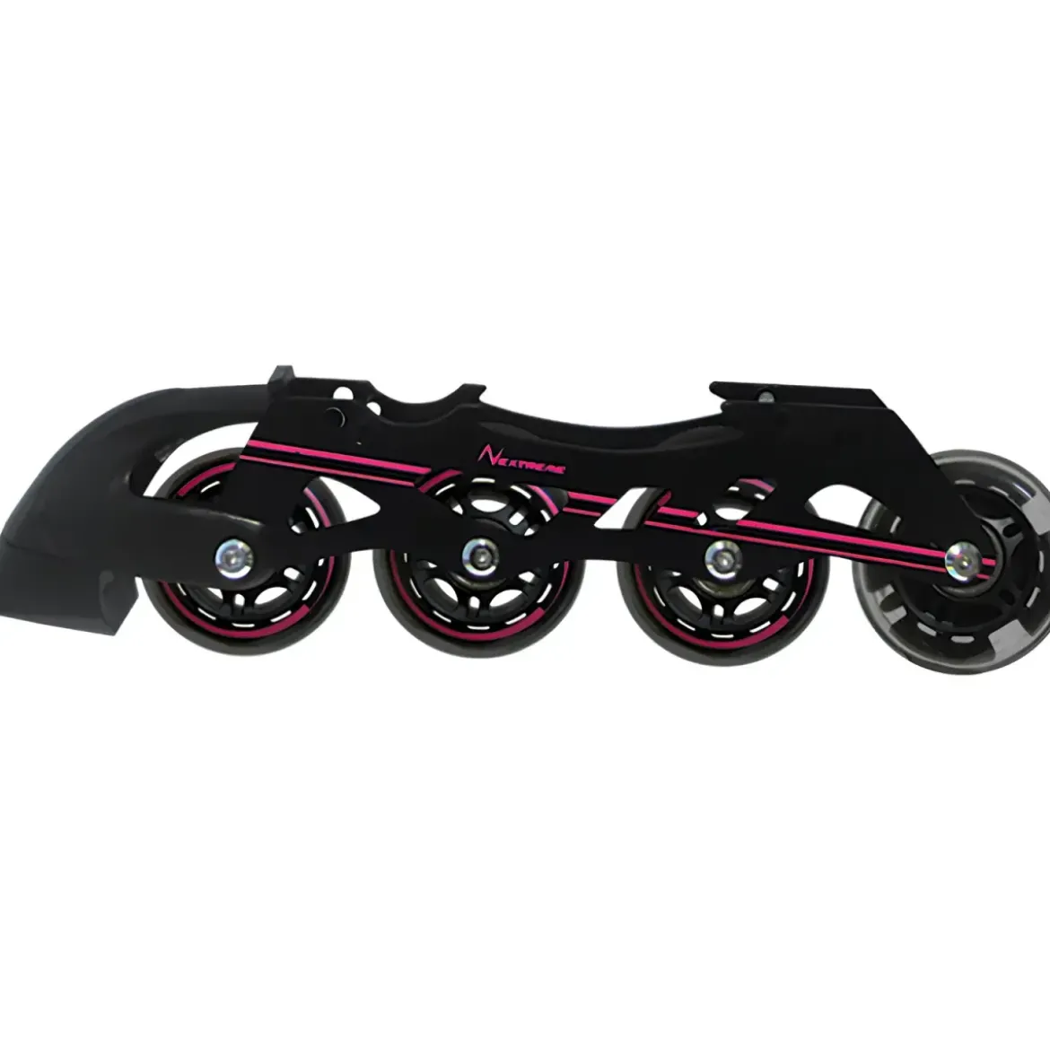 Pattini Bambini 2 in 1 L 38-41 Trasformabili a Rotelle in Linea Fucsia