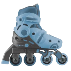 Pattini per Bambini 2 in 1 Regolabili Taglia 26–29 Celeste Pastello