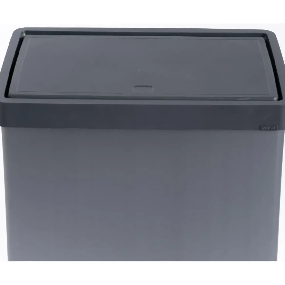 Pattumiera Keter 54L Blu Perlato Apertura Push per Cucina con Gambe